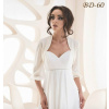 Svadobné bolerko s mušelínovými rukávmi - ivory: BD-60 Rozmer: 38