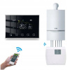 Sada inteligentných rádiových termostatov WiFi RF 433MHz pre kotly