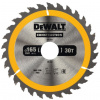DeWALT DT1937 Pílový kotúč Construction 165 x 30 mm, 30 zubov, ATB 10°