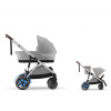 CYBEX e-Gazelle S + Gazelle S Cot S Set + fusak Snøgga 2 ZADARMO stone grey 2025