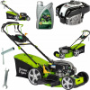 Kosačka benzínová - Benzínová kosačka na trávu 53cm BRIGGS drive 4v1 DOV SILENT (Kosačka benzínová - Benzínová kosačka na trávu 53cm BRIGGS drive 4v1 DOV SILENT)