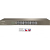 Tenda TEG1024G 24x Gigabit Switch, Fanless-bez ventilátorů, Rackmount 19