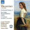 WRANITZKY, P.: Orchestral Works, Vol.5 (CD) (Stilec, Marek / Czech Chamber Philharmonic Orchestra Pardubice)