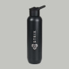 GymBeam Fľaša ALPHA Graphite 1000 ml - STRIX Veľkosť: unisex, Farba: čierna 95275-1-single_variant