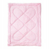 Perina, paplón - Prikrývka Karo 200 x 140 cm (Vlnená prikrývka 140x200 Pink Karo)