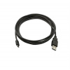 Kabel USB 2.0 konektor USB A / Micro-USB 3m černý