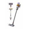 Dyson V15 Detect Absolute (2023), vysavač, 14 cyklonů, 240 AW, filtrace celého přístroje, výdrž až 60 minut, žlutá / šedá