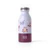 Monbento Cooly detská fľaša na pitie 350 ml, fialová sova, 47274108