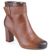 Insulated ankle boots and platform M.Daszyński W SAN26B brown (180353) Black/Green 39