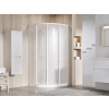 Ravak SKCP4-80 štvrťkruhový sprchový kút, výška 195cm, white, Pearl + Cleaner 3114O10211