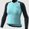 Dynafit Ride Light Ls Fz Marine Blue Blueberry Dámsky Cyklo Dres Veľkosť 36