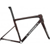 Cestná rámová sada Specialized S-Works Tarmac SL8 Frameset - Gloss Carbon / Red To Gold Blurred Speckle / Metallic White Si 49