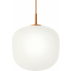 Závesná lampa Rime 25 cm oranžová