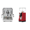ECM Technika V Profi PID + Eureka Mignon Perfetto, CR ferrari red