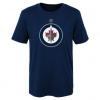 Outerstuff Dětské tričko Winnipeg Jets NHL Primary Logo Veľkosť: Dětské M (9 - 11 let)