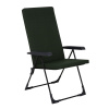 Polohovacie záhradné kreslo Barletta Black Edition H024-32PB PATIO