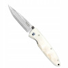 Turistický nôž Mcusta MC-0019D (Mcusta Classic Wave Corian Skladacie nôž Damascus)