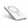 Powerbanka Epico 5000mAh Aluminium Magnetic Wireless (9915112100056) strieborná
