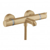 Hansgrohe Ecostat Comfort, termostatická vaňová batéria, bronzová matná, HAN-13114140