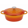 Silvercrest® Liatinový pekáč, 3 l (oranžová) (100393109)