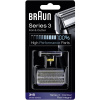 Braun 31S holiaca fólia a holiaca hlava strieborná 1 sada; 072829