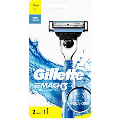 Gillette Mach3 Start holiaci strojček + náhradné hlavice 2ks