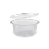 Miska osemhranná priehľadná s viečkom 750ml (PP)/50ks
