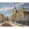 Jakabov palác, Košice - Baňas Matúš - originálny, ručne maľovaný obraz M (do veľkosti 65x65cm) Viac farieb
