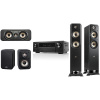 Denon AVR-X1800H DAB černý + Polk ES55/ES30/ES10