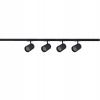 Kolajnicové led svietidla - Svetlo Prestige Tokio Set 1F Black Rail System (Svetlo Prestige Tokio Set 1F Black Rail System)