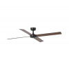 FARO Barcelona FARO 34356-Stropný ventilátor RUDDER L hnedá/čierna pr. 132 cm + diaľkové ovládanie FA34356 + záruka 3 roky zadarmo