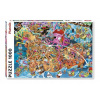 PUZZLE 1000 CRISP, RUŽOVÝ PIRÁT PIATNIK, PIATNIK