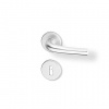 VÝPREDAJ Dverové kovanie ACT Anna R (F1) - BB, kľučka-kľučka, Otvor pre obyčajný kľúč BB, AC-T F1 (hliník strieborný)