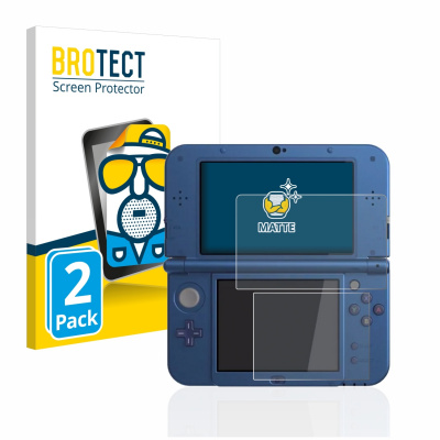 2x BROTECT matná ochranná fólie pro Nintendo New 3DS XL - antireflexní (2x BROTECT matná ochranná fólie pro Nintendo New 3DS XL - antireflexní)