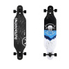 Longboard Wood Skull
