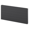 Mexen Line CL21 doskový radiátor 400 x 900 mm, bočné pripojenie, 714 W, antracit - W421L-040-090-66