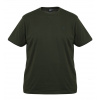 FOX Green/Black Brushed Cotton T-Shirt - bavlnené tričko