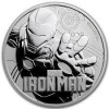 IRON MAN- MARVEL 1 OZ 2018 - STRIEBORNÁ INVESTIČNÁ MINCA