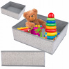 ORGANIZER DO SZUFLADY 28x24x10 cm tekstylny úložný box na bielizeň a ponožky