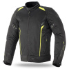 Bunda na motocykel SEVENTY DEGREES SD-JT32 čierno-fluo žltá Veľkosť: XL
