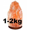 Soľná lampa - Ionizér soľnej lampy 1-2 kg himalájskej soli (Ionizér soľnej lampy 1-2 kg himalájskej soli)