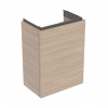 Geberit Acanto Umývadlová skrinka, 54x39x25 cm, 1 dvierka, pánty L/P, dub 503.001.JH.1
