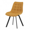 Jedálenská stolička Autronic 53x87 cm žltá látka HC-465 YEL2