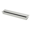 Hettich Prechodka na káble 70 LUX / Hliník 300 mm