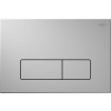 Mexen Fenix 13 Slim splachovacie tlačidlo, matný chróm - 601302