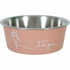 Zolux Miska nerez pes LOVE DOG 750ml růžová