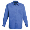 Premier Workwear Pánska košeľa s dlhým rukávom PR200 Royal -ca. Pantone 286 43 (17)