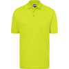 James & Nicholson | JN 70, Piqué polo, žltá acid, XL