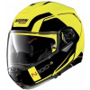 Výklopná prilba Nolan N100-5 čierna/žltá Col.26 3XL