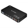 Blitzwolf® BW-S30 - 175W stolná rýchlonabíjacia stanica s USB a digitálnym displejom, 6 USB portov (4x Type-C + 2x USB-A porty)